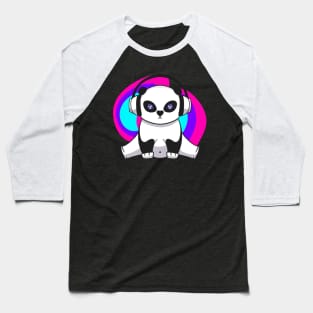 Hypno panda music lover Baseball T-Shirt